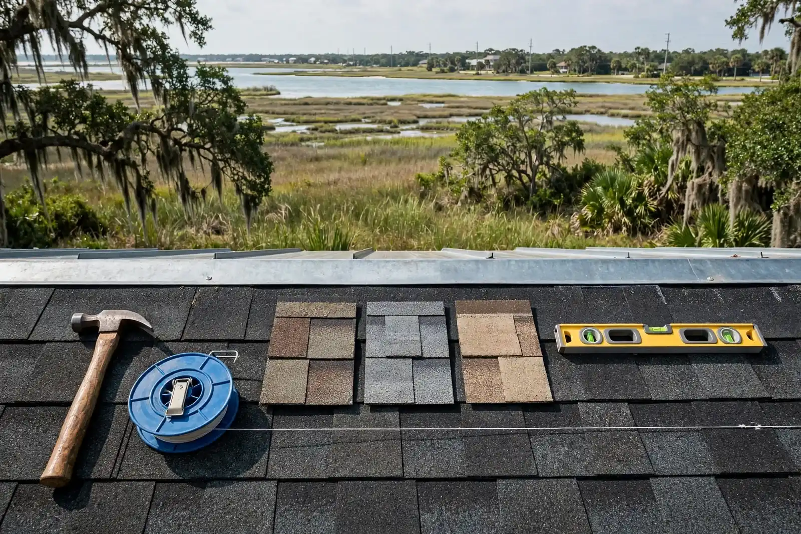 Roofing work related to best roofers on a home in Beaumont, Texas